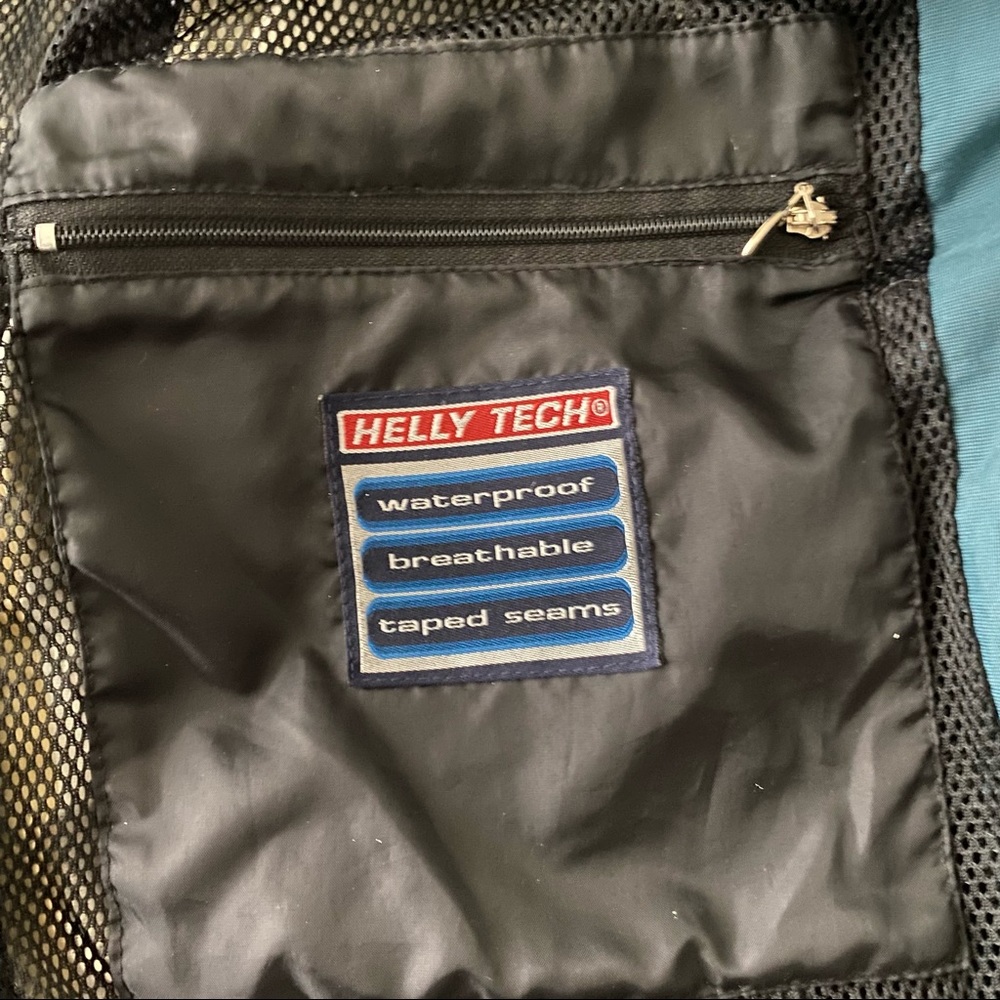 Helly Hansen, Helly Tech Teal Jacket, Size Medium - image 5